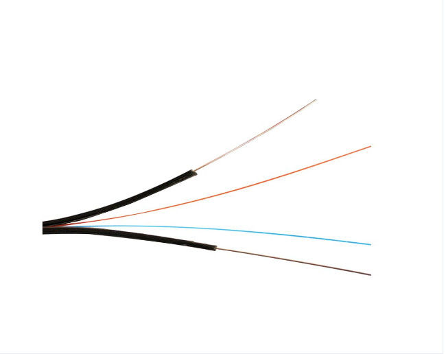 GJXH 2 코어 FTTH 실내 LZSH 껍질 광섬유 케이블 드롭 케이블