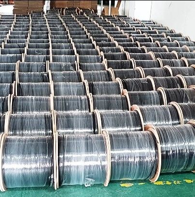 GJXH 2 코어 FTTH 실내 LZSH 껍질 광섬유 케이블 드롭 케이블