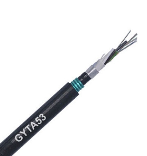 PE 껍질 광 케이블 직접 묻어 GYTA53 12.2-19.7mm 지름 고객 요구 사항