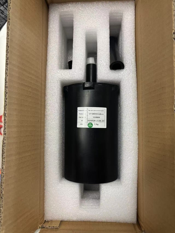 기밀 코팅 재킷 재료 FPV 쿼드콥터 드론 25km/roll 내부에서 외부 전선 FC 커넥터 타입