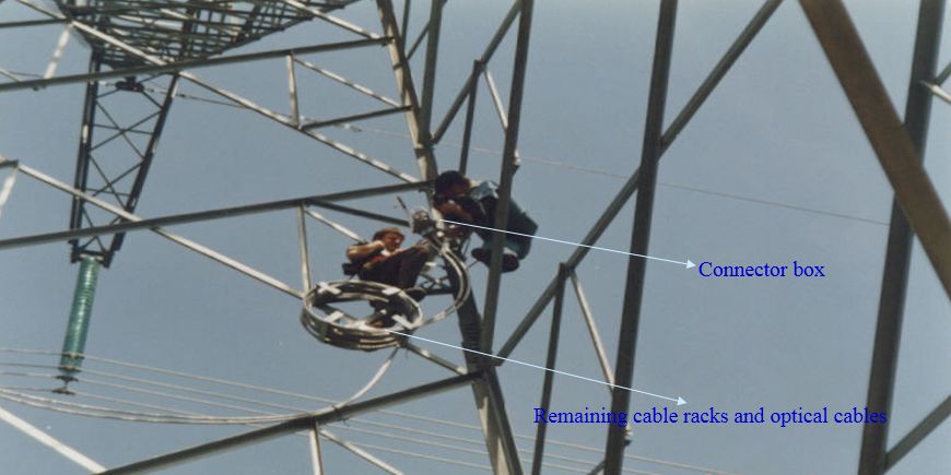 OPGW 광섬유 케이블 4-48 코어 전력 시스템용 단일 모드 멀티모드