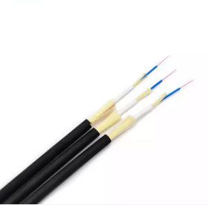 YTTX는 두배로 FTTH 아라미드 얀 라운드 광케이블을 외장했습니다